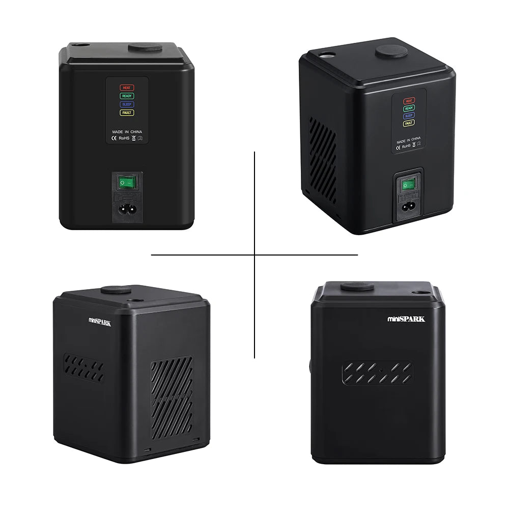 Máquina de Chispas Frías de 350W con Control Remoto, Mini Fuente de Chispas Electrónica, Equipo de Efectos Especiales para Fiestas, Bodas y Eventos