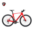 TWITTER V3Pro Transmisión electrónica SENTYEH ES800-13S Bicicleta de gravel de fibra de carbono con manillar plano y freno de disco hidráulico