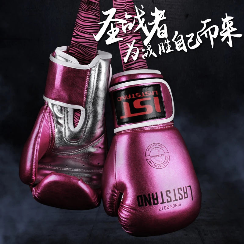 LASTSTAND-guantes de boxeo para hombre y mujer, manoplas de cuero de microfibra para entrenamiento en gimnasio, Equipo de Boxeo, venta al por mayor, 8-12 OZ