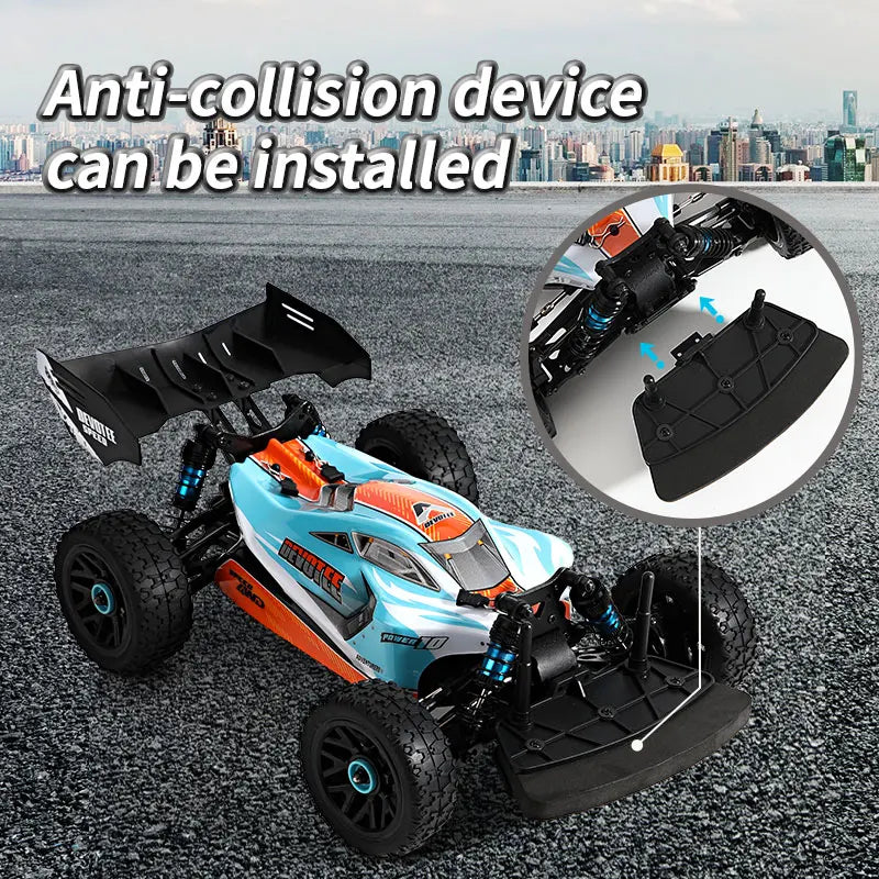 Coches RC profesionales 4WD de 95KM/H, coche de carreras 3S 1/14 sin escobillas de alta velocidad, juguetes de control remoto para derrapes competitivos VS Wltoys 144010