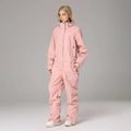 Mono de traje de esquí para hombres y mujeres, impermeable, a prueba de viento, transpirable, cálido, deporte al aire libre, snowboard, invierno, 1 pieza