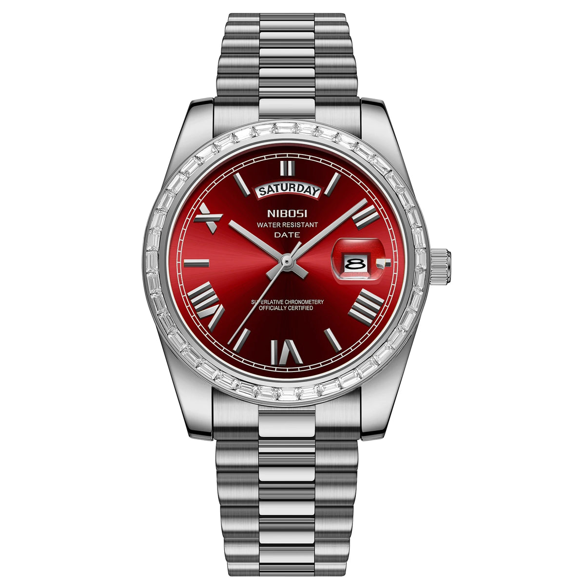 NIBOSI Fashion Men Watches Top Brand Luxury Wristwatch Day Date Miyota Quartz Watch Men Waterproof Steel Role Clock Reloj Hombre