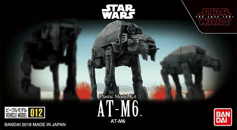 Bandai-figura de acción Original de STAR WARS para niños, modelo coleccionable de Anime, juguetes de montaje, entrega directa