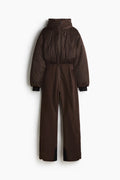 Trajes de Esquí para Mujer, Impermeables, Traje de Nieve de Invierno, Mono con Capucha, Cinturón, Traje de Nieve de una Pieza, Ropa Deportiva para Dama