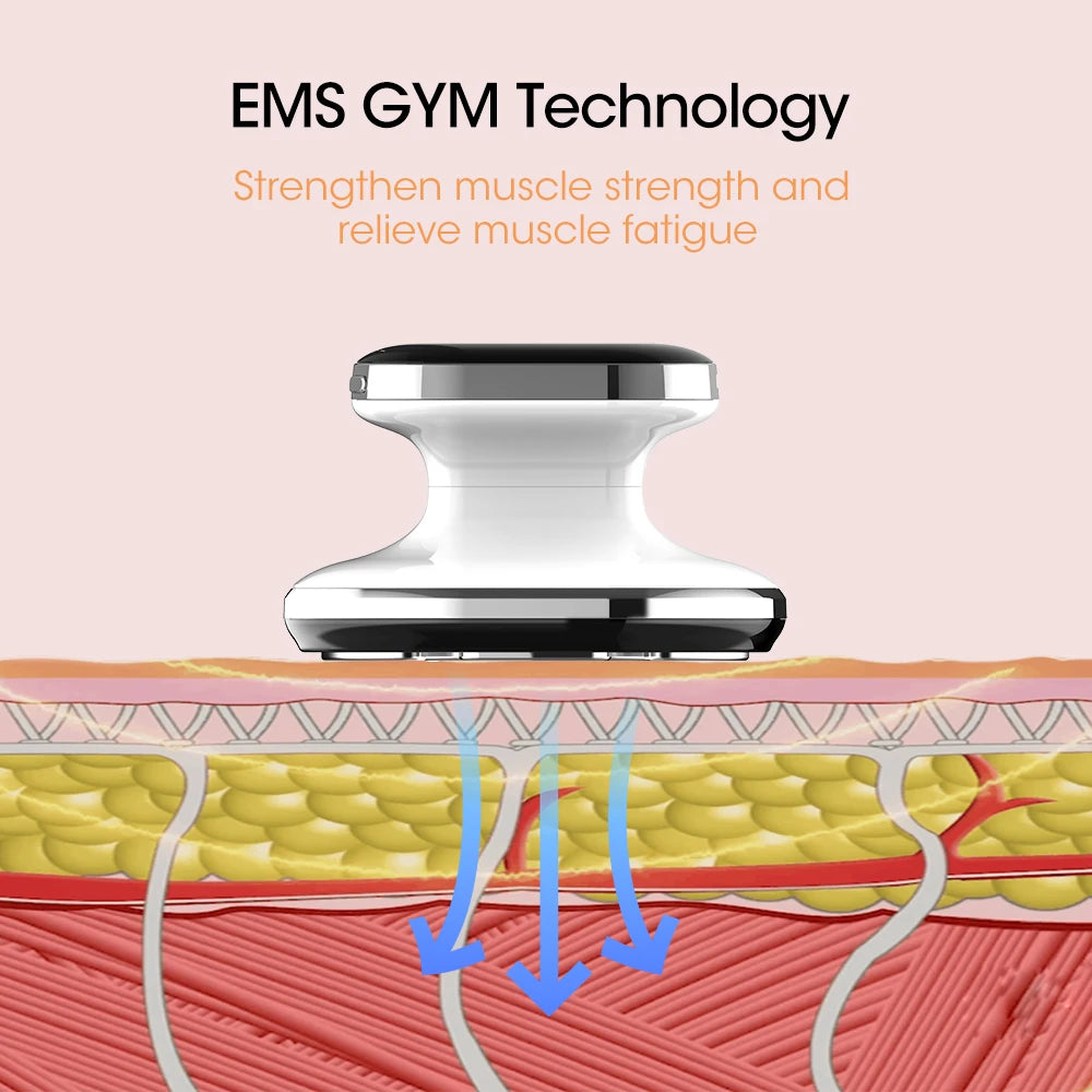 Masajeador Corporal EMS para Adelgazar, Quemador de Grasa, Pérdida de Peso, Radiofrecuencia, Masajeador Anticelulítico, LED Infrarrojo, Lifting Facial, Eliminación de Arrugas