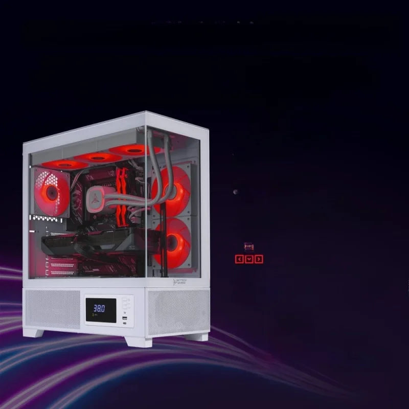 PC para Juegos 3 Plus, Ryzen 9 9900X 4.4GHz, RTX 5070 Ti 16GB, SSD NVMe Gen4 de 1TB, 32GB de RAM DDR5 6000