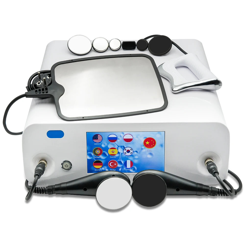 Máquina de Belleza de Radiofrecuencia Monopolar Therapy 448K CET RET, Tecnología de Penetración Térmica Tecar, Herramienta para Reafirmar y Levantar la Piel