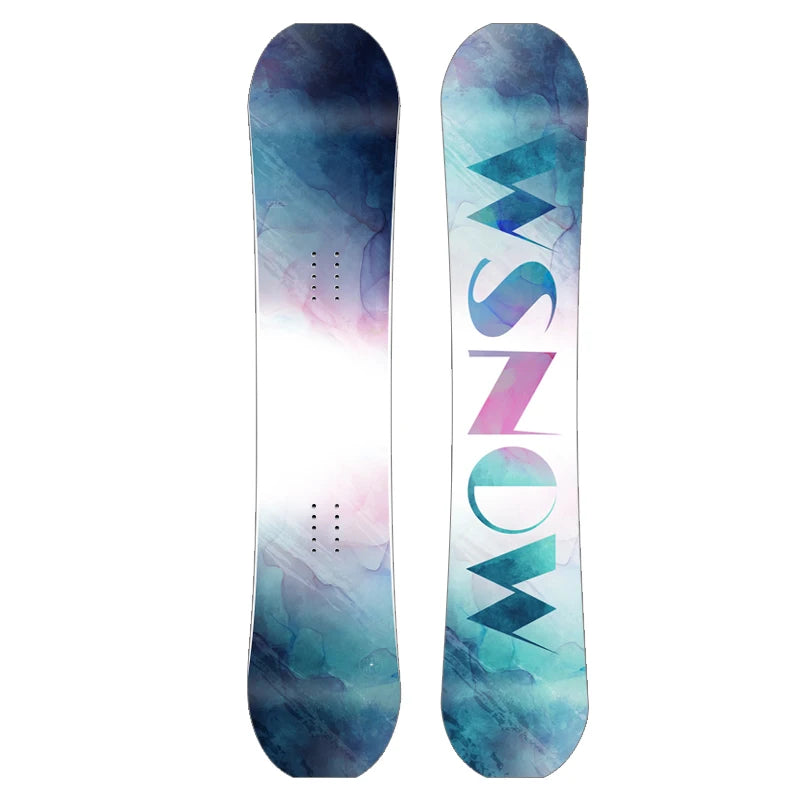Conjunto de Tabla de Snowboard All-Round para Adultos, Estilo Camber Rocker, para Hombres y Mujeres, Estilo Invernal