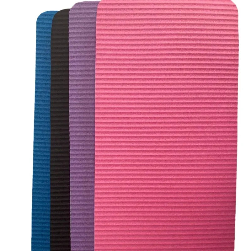 Mini 25x60x1,5 cm antideslizante ejercicio Yoga estera para arrodillarse portátil plegable auxiliar Fitness Pilates soporte de rodilla para gimnasio en casa
