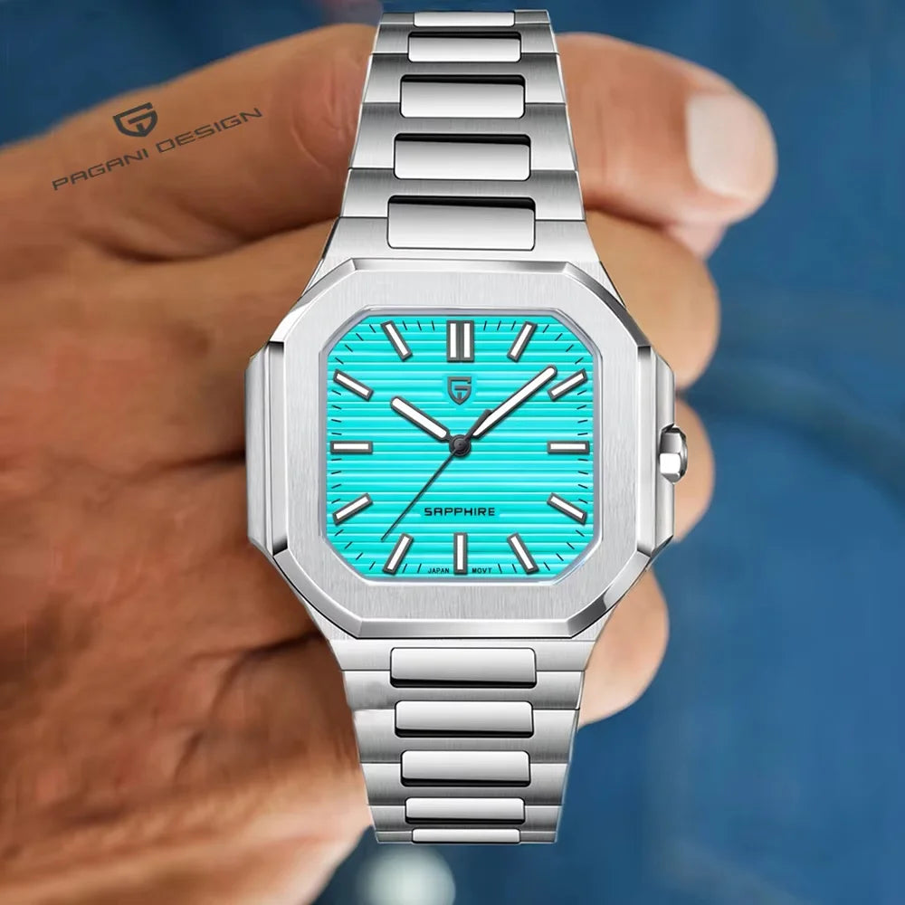 2026 New PAGANI DESIGN Top Brand Men Quartz Watches Luxury Sapphire Glass AR Coated Business Watch Japan VH31 Luminous Watch Men