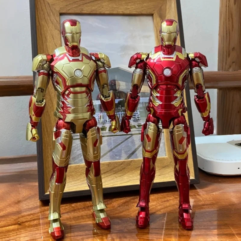 Fondjoy Marvel 1:12 Serie de Montaje 3 Iron Man 3 Mk3 Figura de Acción Caja Sorpresa Vengadores Saga Infinita Modelo Coleccionable Juguete Regalo