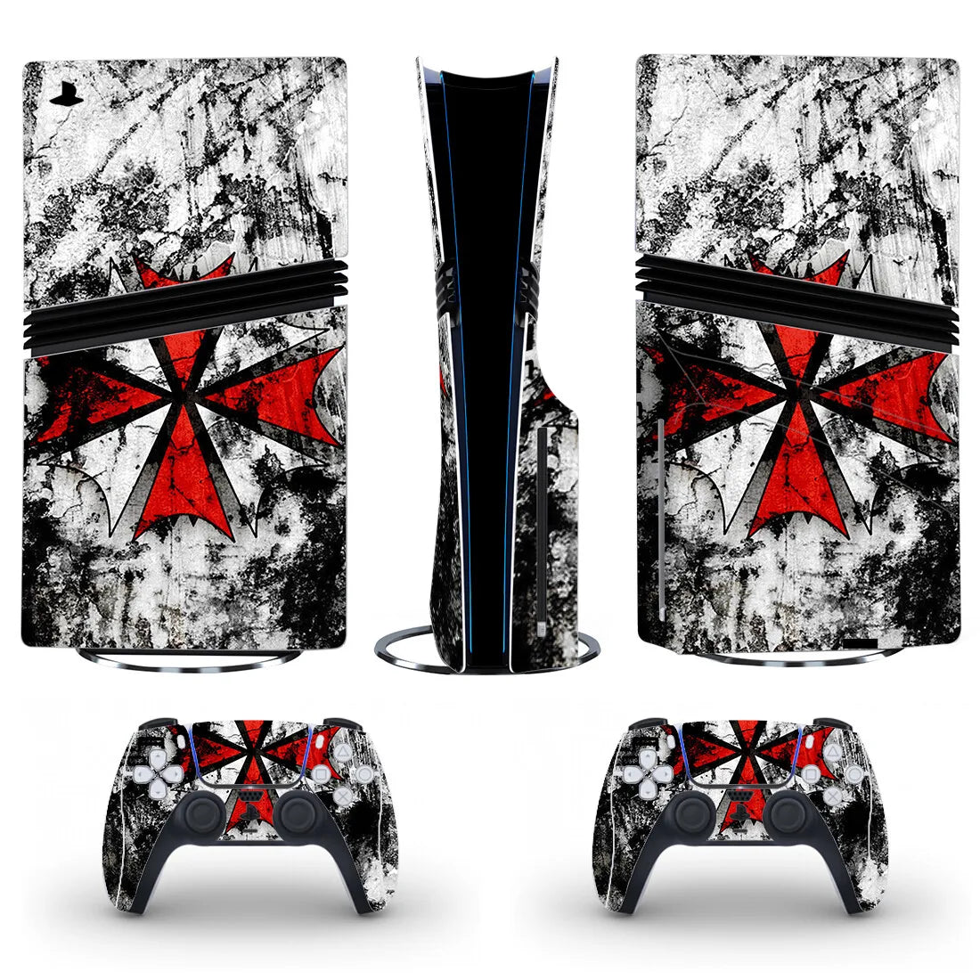 Vinilo para PS5 Slim, diseño Umbrella