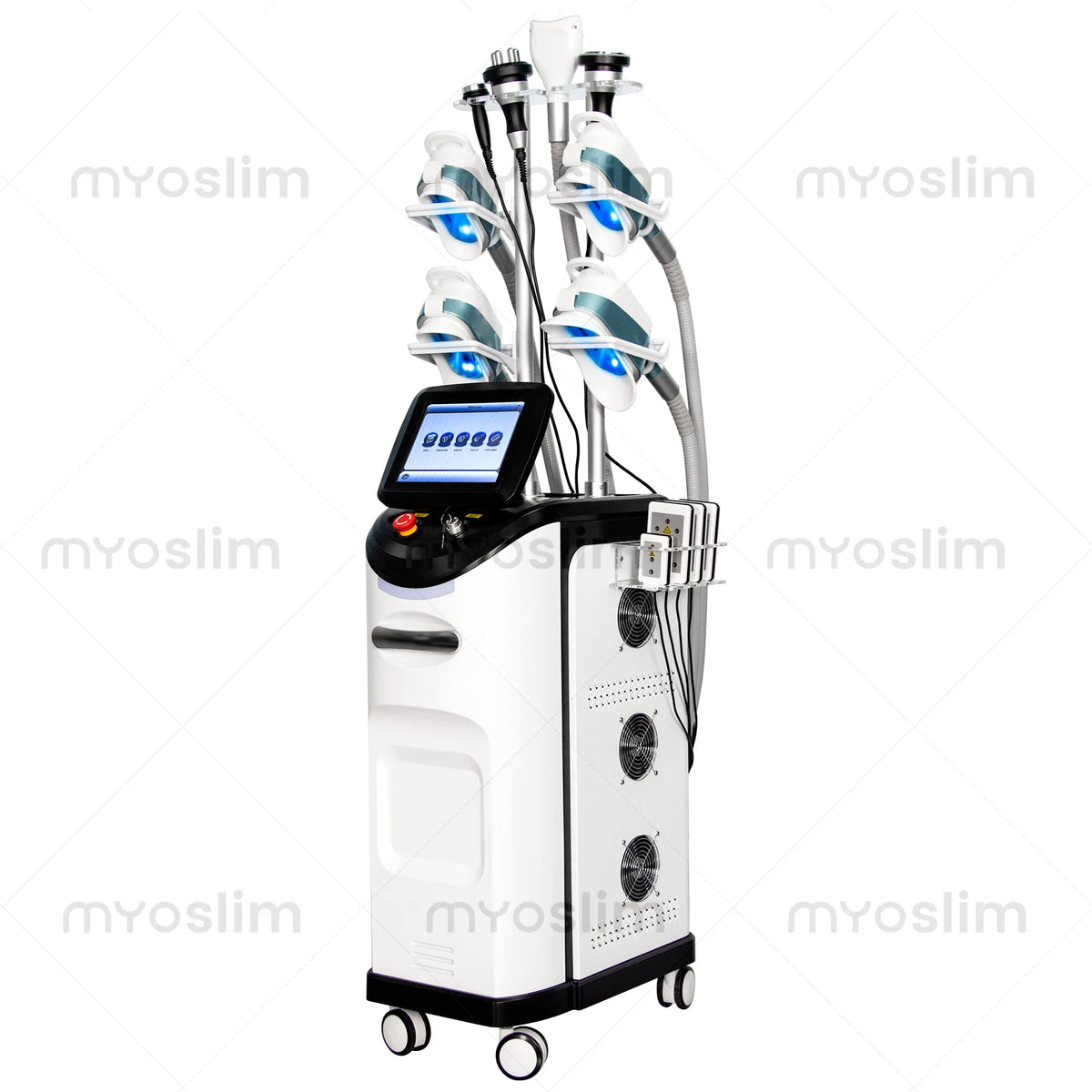 360 °   Criotermólisis 40K, Reducción de Grasa, Adelgazamiento Corporal, Pérdida de Peso por Radiofrecuencia, Congelación de Grasa, Eliminación de Celulitis, Sistema de Cavitación al Vacío