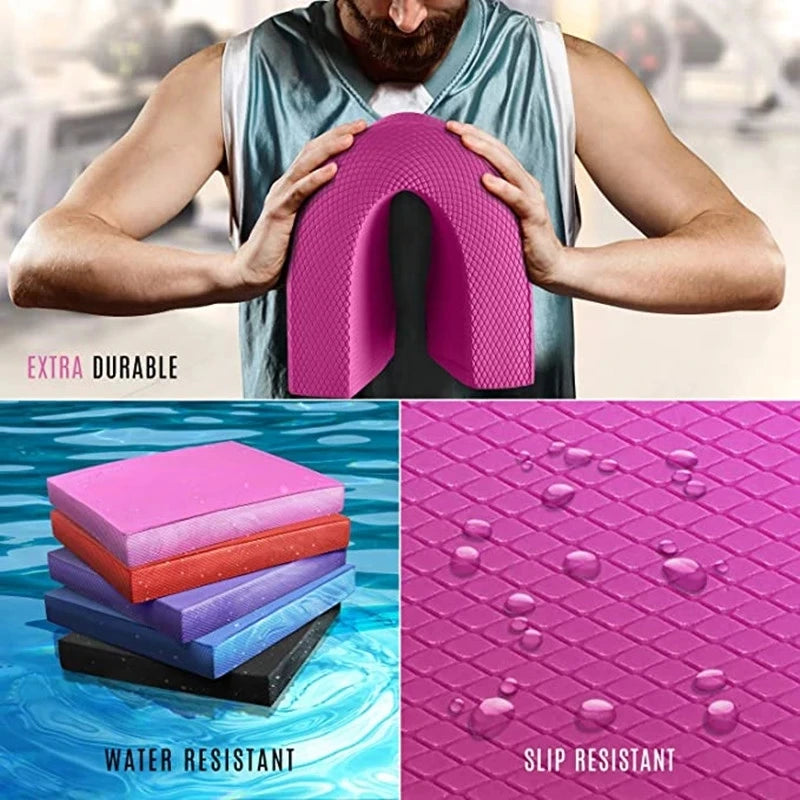 Almohadilla de equilibrio suave, estera de Yoga TPE, almohadilla de ejercicio de espuma, cojín de equilibrio grueso, tabla de equilibrio para Fitness, Yoga, Pilates, para fisioterapia