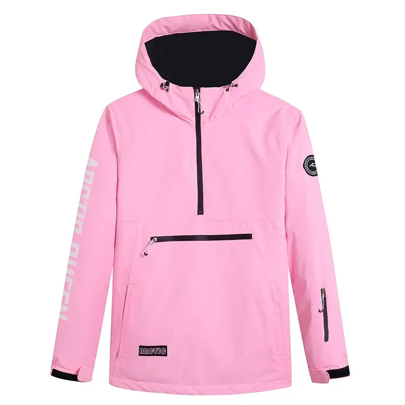 Conjuntos de Trajes de Nieve para Hombre y Mujer, Ropa de Snowboard, Ropa de Invierno para Exteriores, Sudadera con Capucha, Traje Impermeable, Chaqueta de Esquí + Pantalones