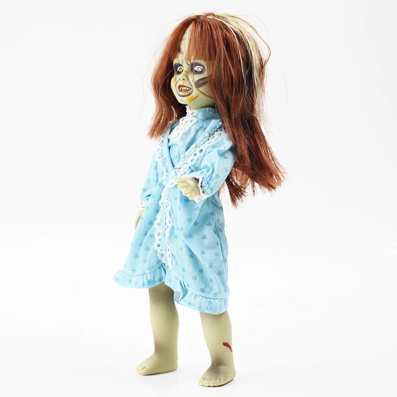 Mezco Horror Living Dead Dolls The Exorcist Anime conjunto móvil de alta calidad figura de acción de PVC juguete de modelos coleccionables regalos