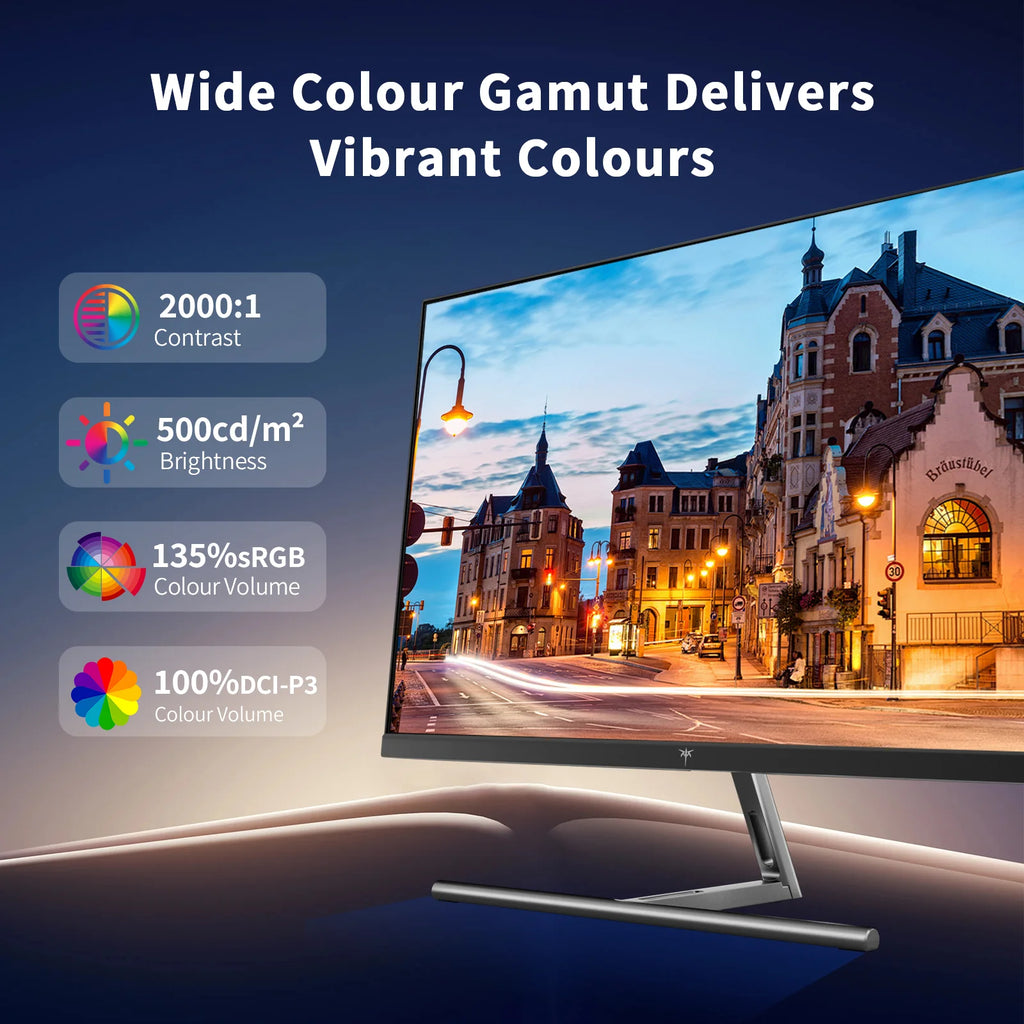 Monitor KTC 5K de 27 Pulgadas, Modo Dual 5K2K con Puerto Tipo-C de 65W |   Compatible con Mac mini, HDR400, 5120x2880, 99% DCI-P3, 100% sRGB, ΔE＜2, 5120x2880, HDMI y DP, H27P3