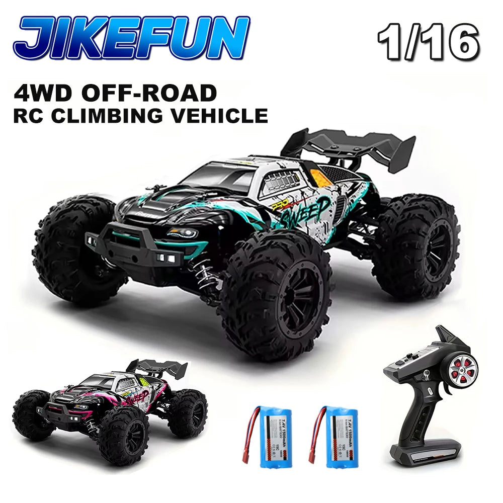 Coche RC 1/16 4x4 Teledirigido 16101PRO/16102PRO Sin escobillas 70KM/H 2.4G Eléctrico de alta velocidad Modelo de juguete todoterreno para drift