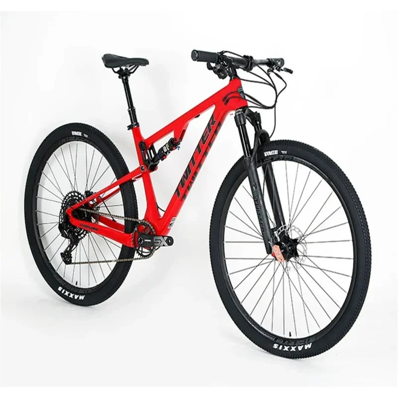 NUEVO TWITTER OVERLORD 2026 - Frenos de disco hidráulicos -12S, suspensión total AM-class T900, bicicleta de montaña de fibra de carbono, bicicleta 27.5/29