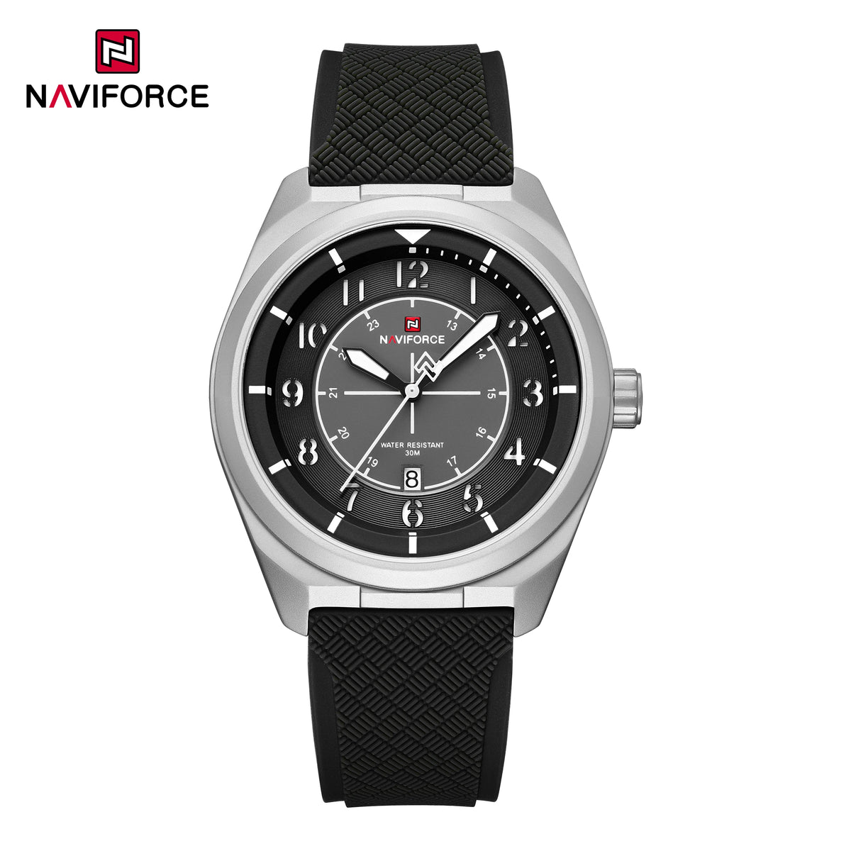 Reloj de pulsera para hombre NAVIFORCE, marca de lujo, deportivo, de moda, casual, de cuarzo, con fecha, resistente al agua, analógico