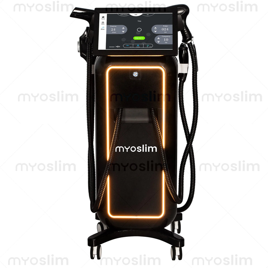 Dispositivo Profesional de Depilación Láser de Diodo 4 en 1 de 5000W, 4 Longitudes de Onda, IPL, Pico Láser, Radiofrecuencia, Fotorejuvenecimiento