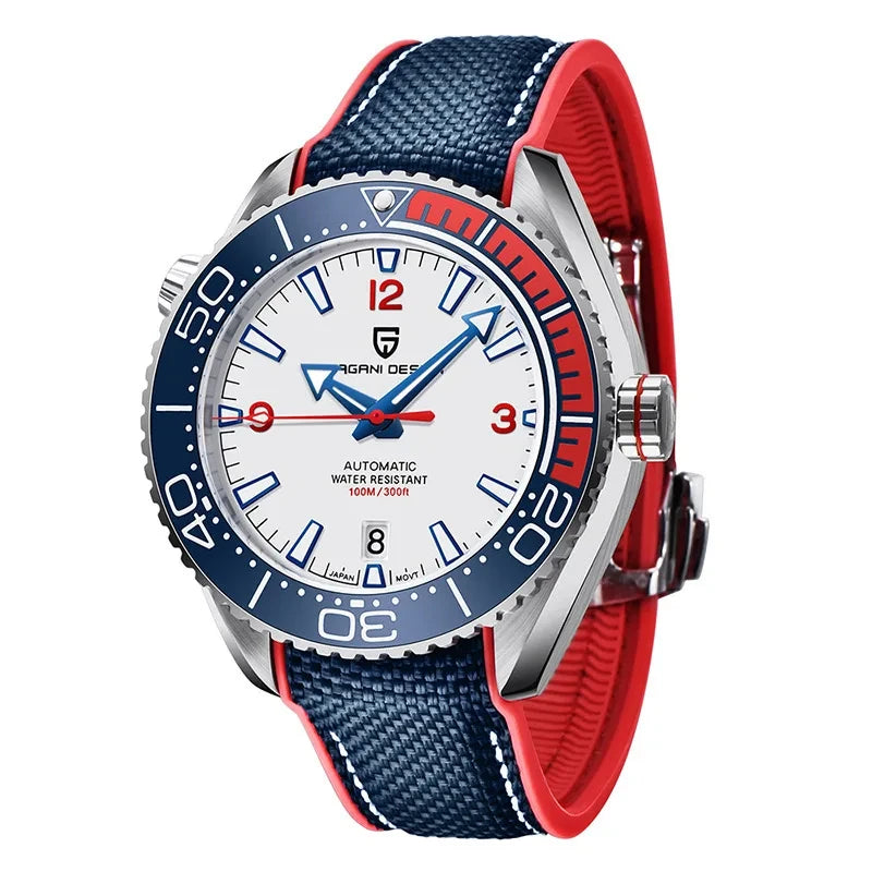 PAGANI DESIGN V2 Reloj automático de lujo para hombre, clásico, resistente al agua, marca superior, cristal de zafiro, relojes mecánicos, regalo para hombre