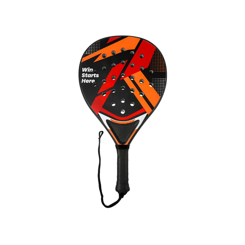 Set de Pala de Pádel Ligera para 1 Jugador, Raqueta de Pádel ABS con Agarre Antideslizante de Larga Duración para Principiantes, Entrenamiento, Actividades al Aire Libre