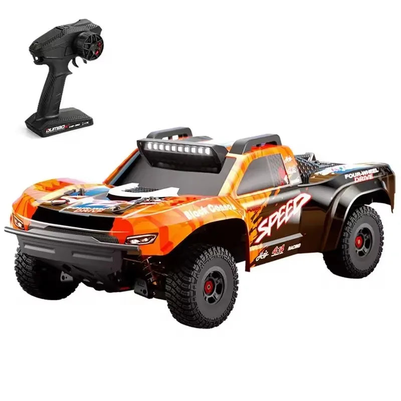 Coche RC 4WD sin Escobillas a Escala 1:8, 100 KM/H, Coche de Carreras de Alta Velocidad con Tracción en las Cuatro Ruedas, Vehículo Todoterreno, Juguete de Control Remoto