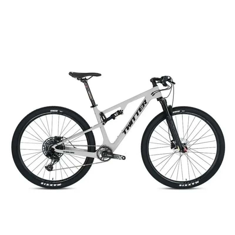NUEVO TWITTER OVERLORD 2026 - Frenos de disco hidráulicos -12S, suspensión total AM-class T900, bicicleta de montaña de fibra de carbono, bicicleta 27.5/29