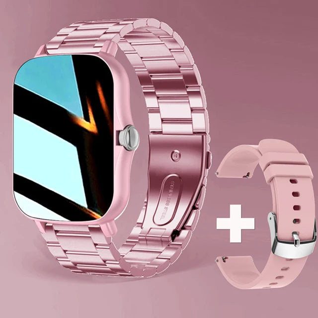 Reloj inteligente 2026, llamadas Bluetooth, rastreador de ejercicios, monitor de frecuencia cardíaca y registro de sueño, reloj deportivo para exteriores para Android/iOS, hombres y mujeres HT30