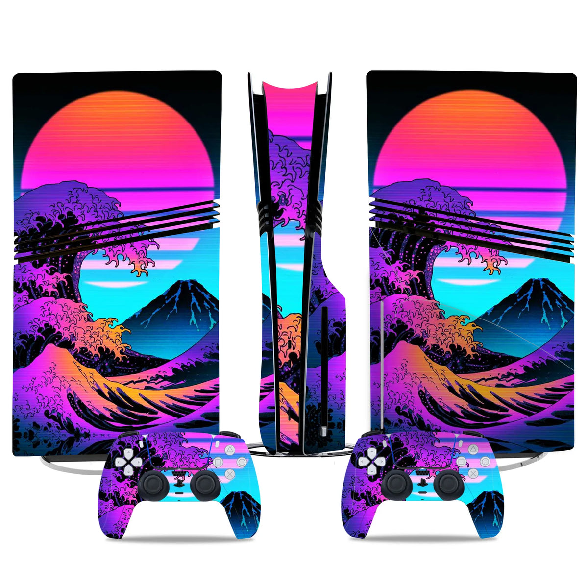 Adhesivo de vinilo protector para consola PS5 Pro, accesorio de juego, funda para mando de PS5 Pro
