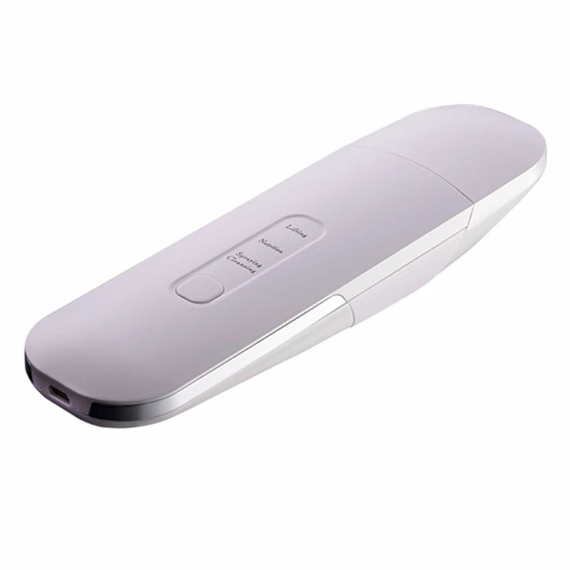 Vaporizador Facial 3 en 1, Limpiador Ultrasónico con EMS, Removedor de Puntos Negros, Dispositivo de Belleza Hidratante para Poros Faciales