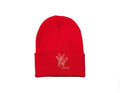 2026 Playboi Carti YVL Gorro de punto con inserciones de cuero y hilo, gorro para el frío MZ290