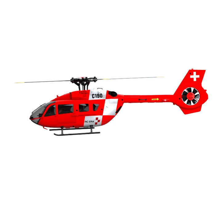 Helicóptero RC C190 1/30 6CH con Giroscopio de 6 Ejes, Despegue/Aterrizaje con una Sola Tecla, BLS 7.4V, Ajuste de Altura Barométrico + Localización de Flujo Óptico