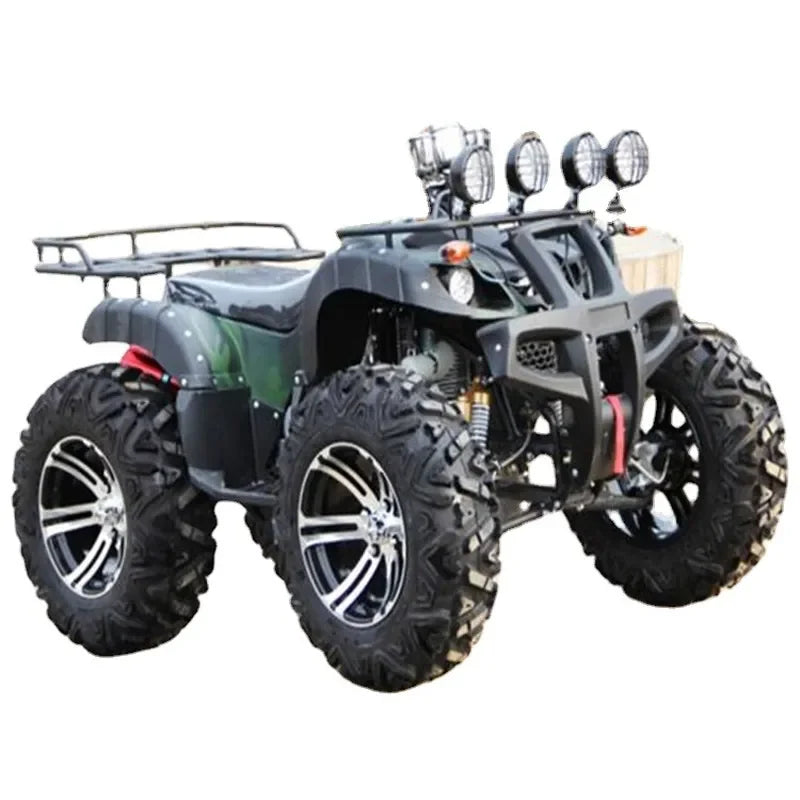 Cuatrimoto ATV de 250cc con Enfriamiento por Agua, Vehículo Todoterreno para Adultos, Motocross, Kart de Montaña