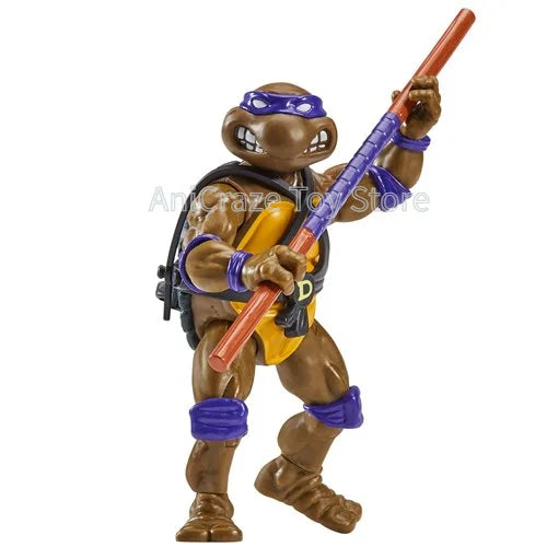Paquete de 6 figuras de acción remasterizadas de las Tortugas Ninja mutantes adolescentes originales: Splinter, Shredder, Leonardo, juguetes coleccionables, regalos de cumpleaños