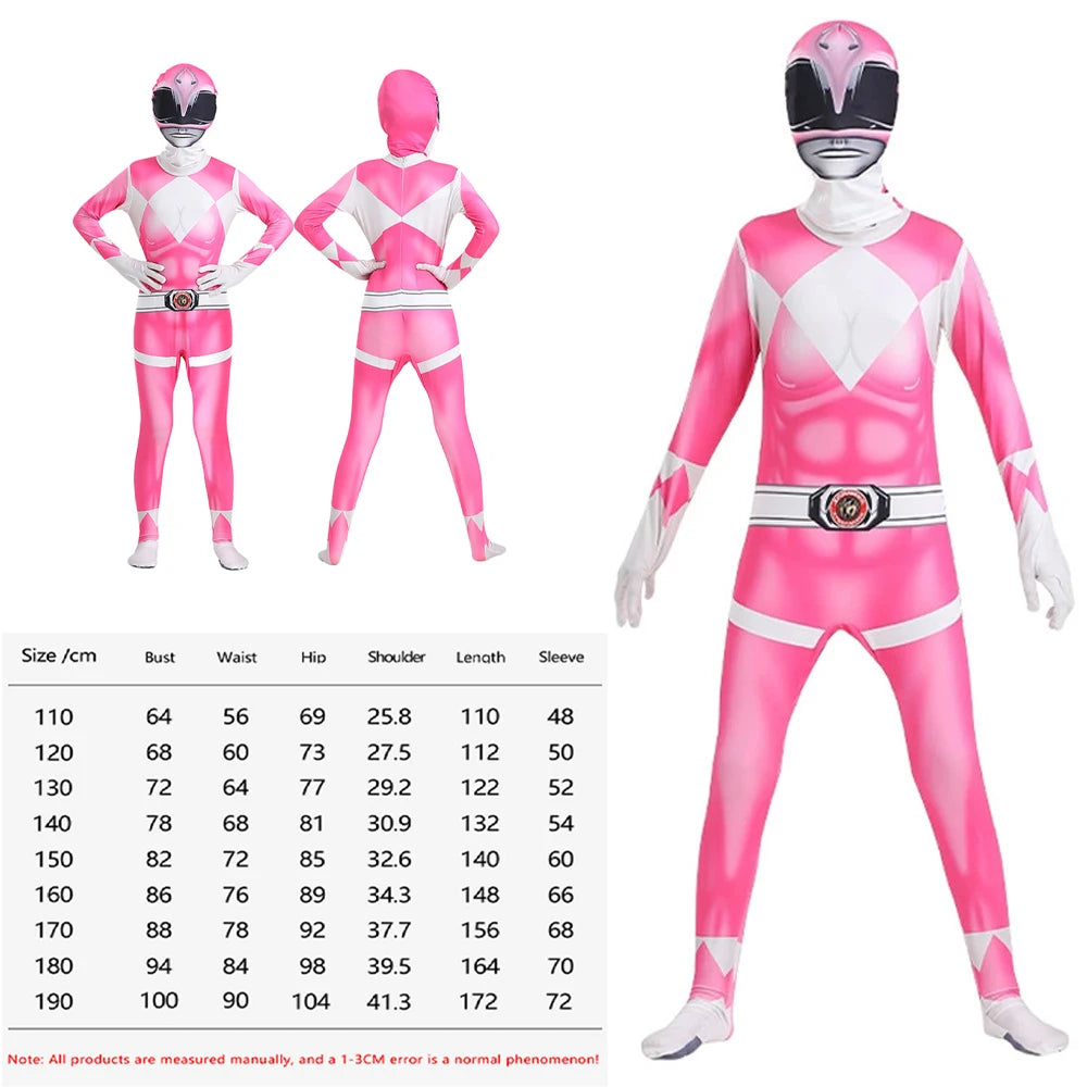 Disfraz de superhéroe Morpher, disfraz de samurái Sentai Shinkenger Rangers, fantasía, mono para fiesta de cumpleaños y Halloween, traje con máscara