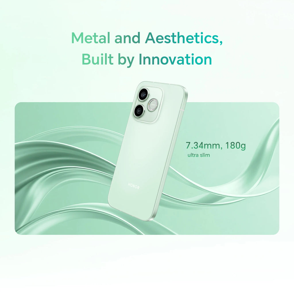 HONOR 600 Lite, versión UE, smartphone 5G, MTK Dimensity 7100 Elite, pantalla AMOLED de 6,6", batería de 6520 mAh, cámara con IA de 108 MP