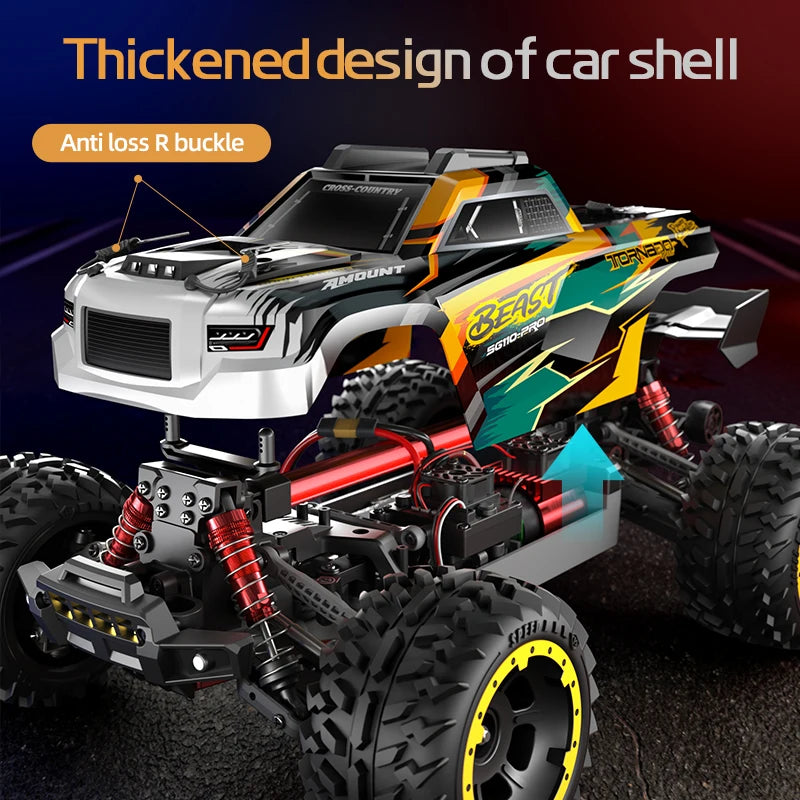 ZLL NUEVO SG110 PRO 1/10 Auto de Carreras de Alta Velocidad 4WD RC Todoterreno 40KM/H con Motor de Escobillas, Camioneta Monstruo, Juguete de Regalo para Adultos