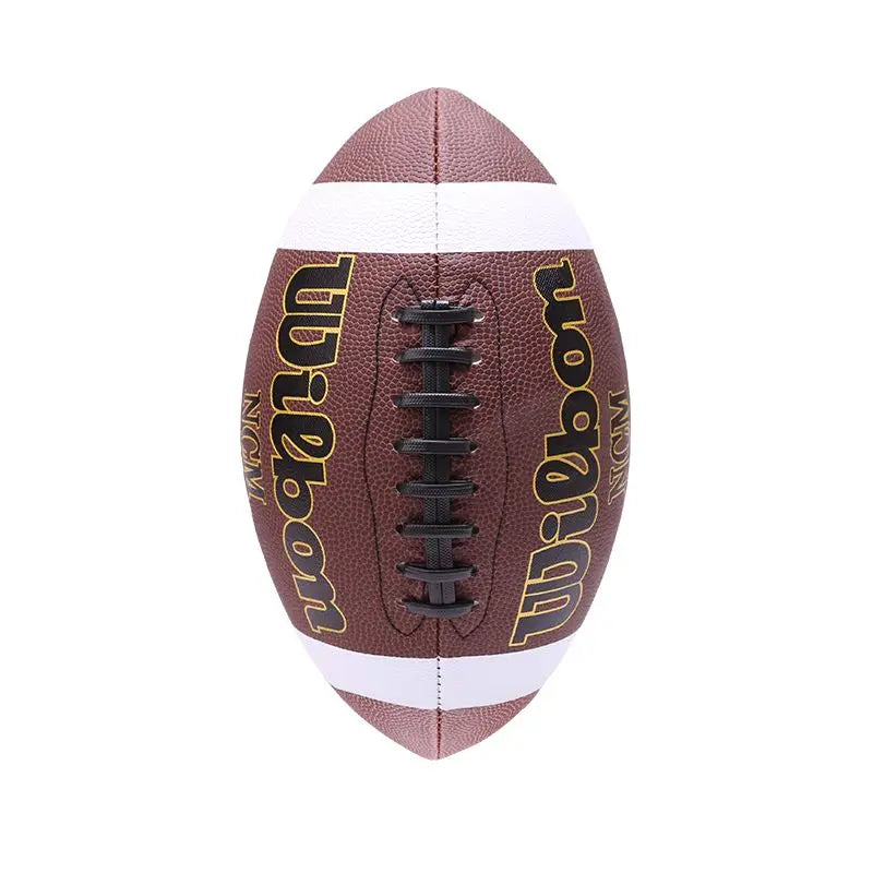 Balón de rugby de cuero sintético PU, antideslizante, para fútbol americano, talla 3/6/9, para niños, jóvenes y adultos, ideal para partidos, entrenamientos, deportes al aire libre y partidas recreativas.