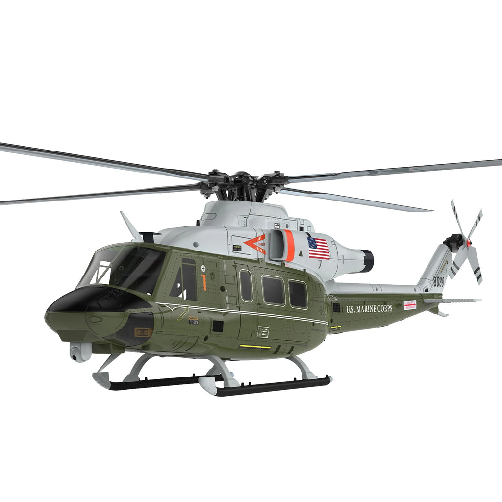 Nuevo Helicóptero RC GOOSKY E2 Marine One GPS 2026, Apariencia Militar, Estuche Portátil, Versión BNF/RTF