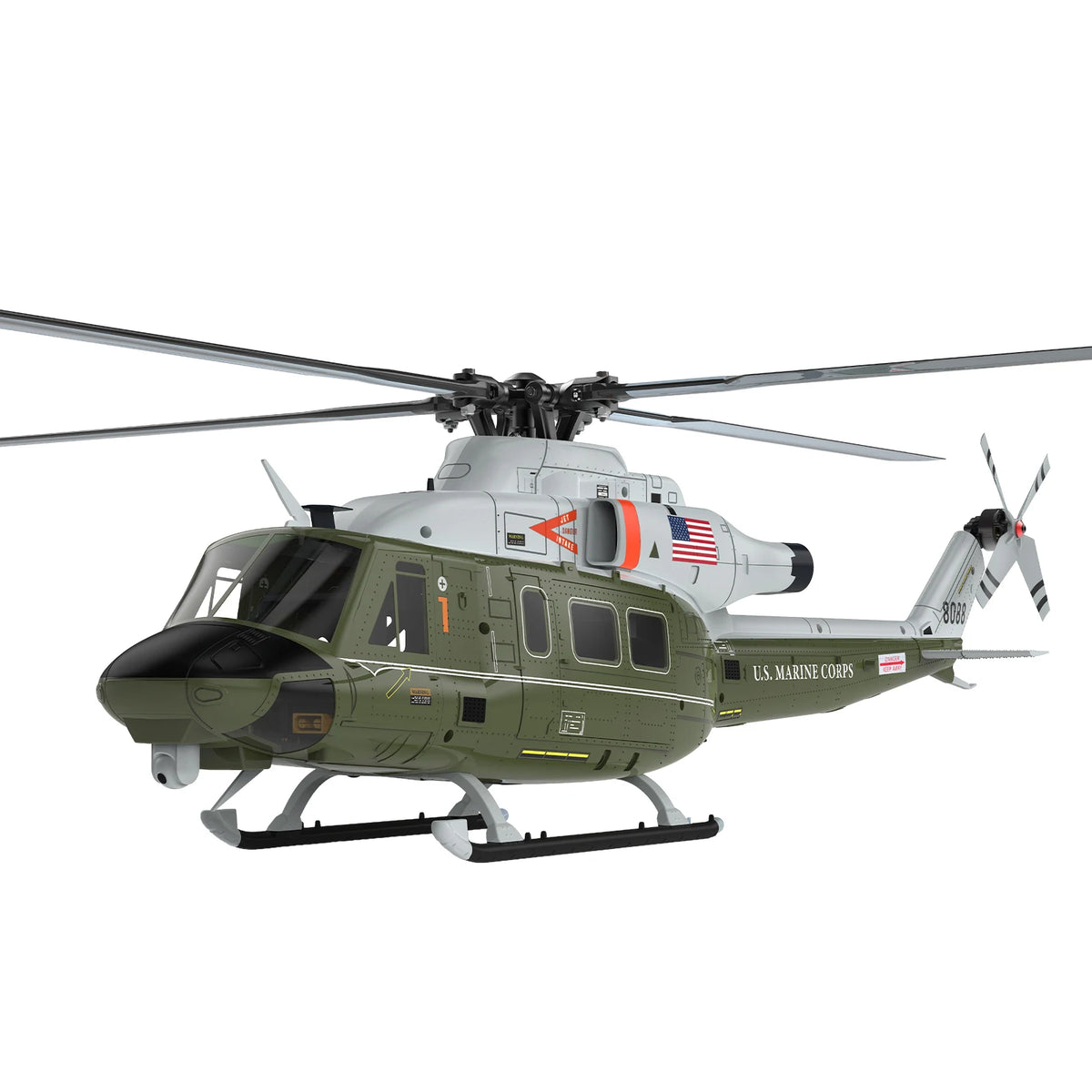 Nuevo Helicóptero RC GOOSKY E2 Marine One GPS 2026, Apariencia Militar, Estuche Portátil, Versión BNF/RTF