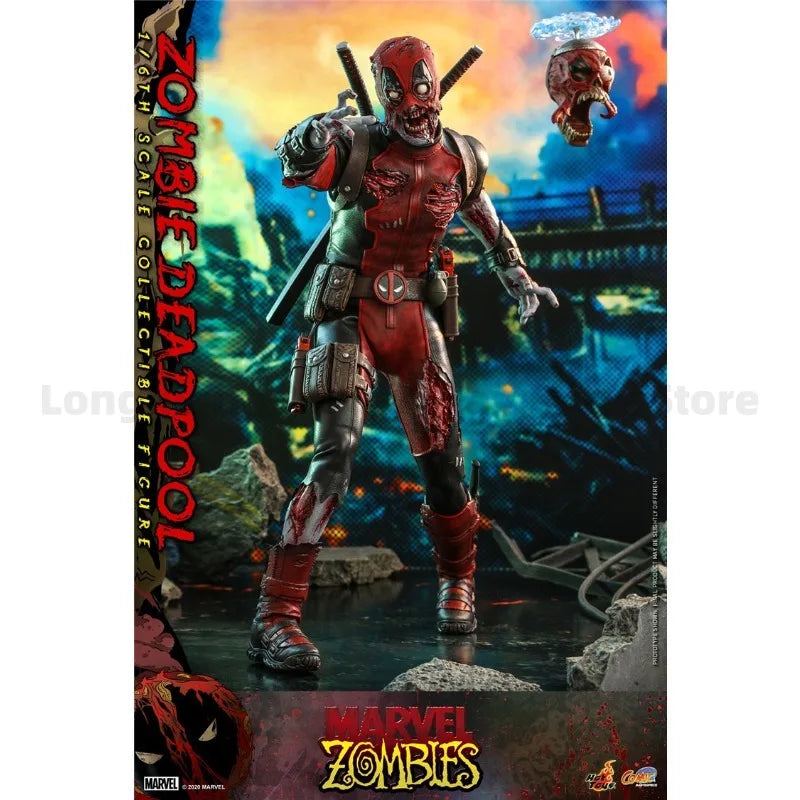 Envío en 24 horas HOTTOYS HT 1/6 CMS06 Marvel Deadpool Zombie Deadpool Figura de acción Colección de regalos