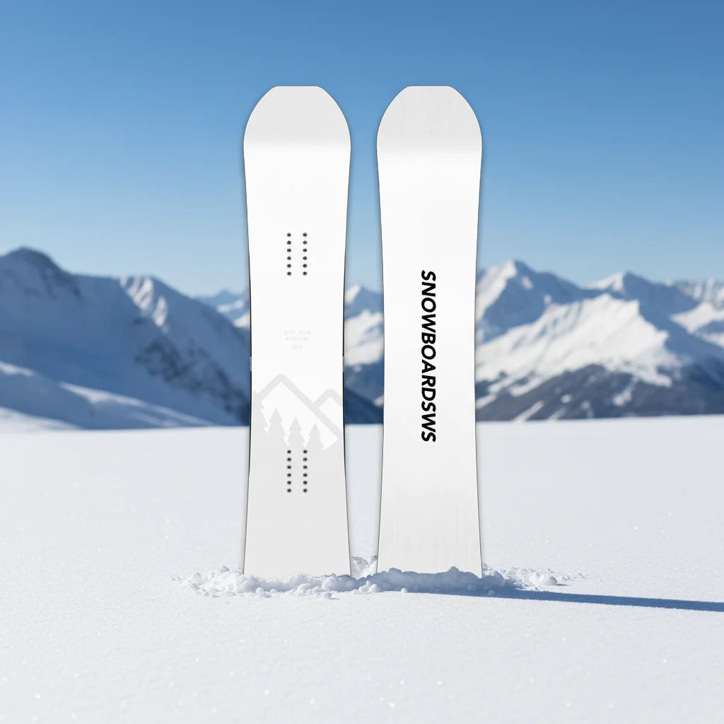 Tabla de Snowboard de Plástico Inyectado de Alta Calidad, Modelo QYWX QYSN001, para Adultos, Hombres y Mujeres, Fabricada en China