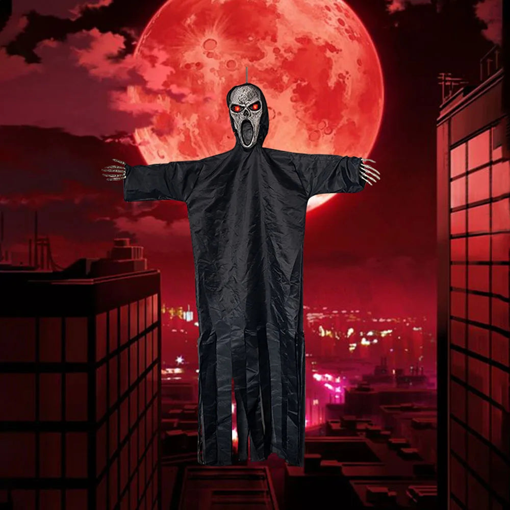 Espantapájaros colgante de Halloween, fantasma divertido, gran tamaño, Festival, Handiworks para exteriores
