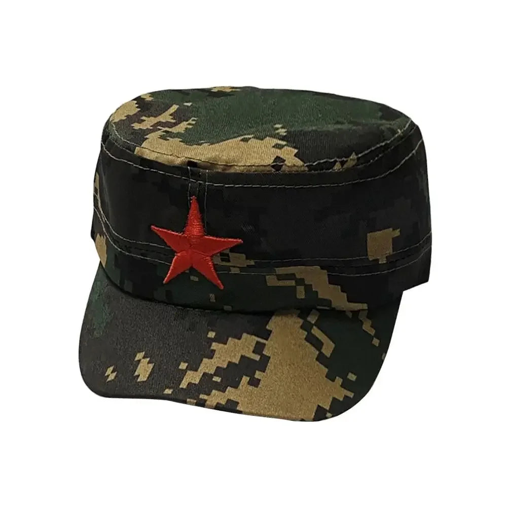 Gorra de algodón unisex para hombre, primavera, verano, playa, al aire libre, calle, estilo urbano, sombrero de sol con estrella roja, dropshipping