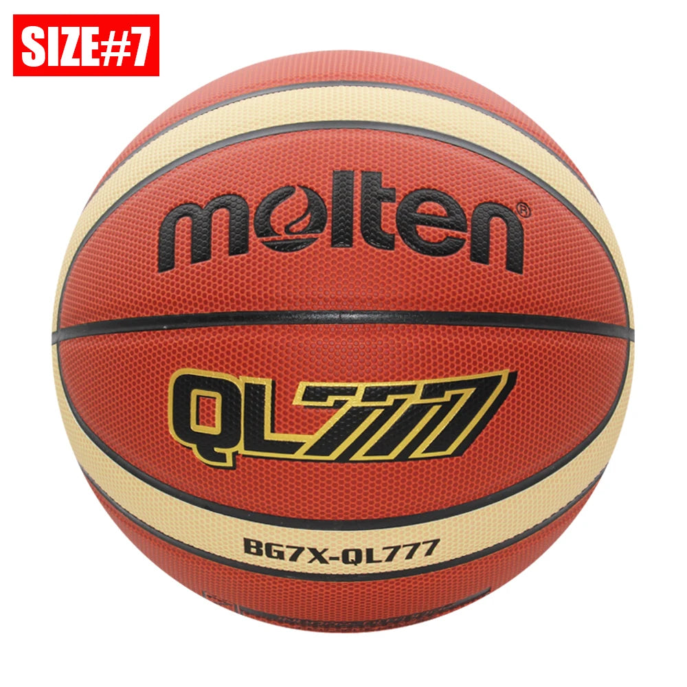 Balón de Baloncesto Molten 2026, Tamaño Oficial 7/6/5, Material PU, para Interior y Exterior, Entrenamiento, Partidos, Equipo, Baloncesto Original