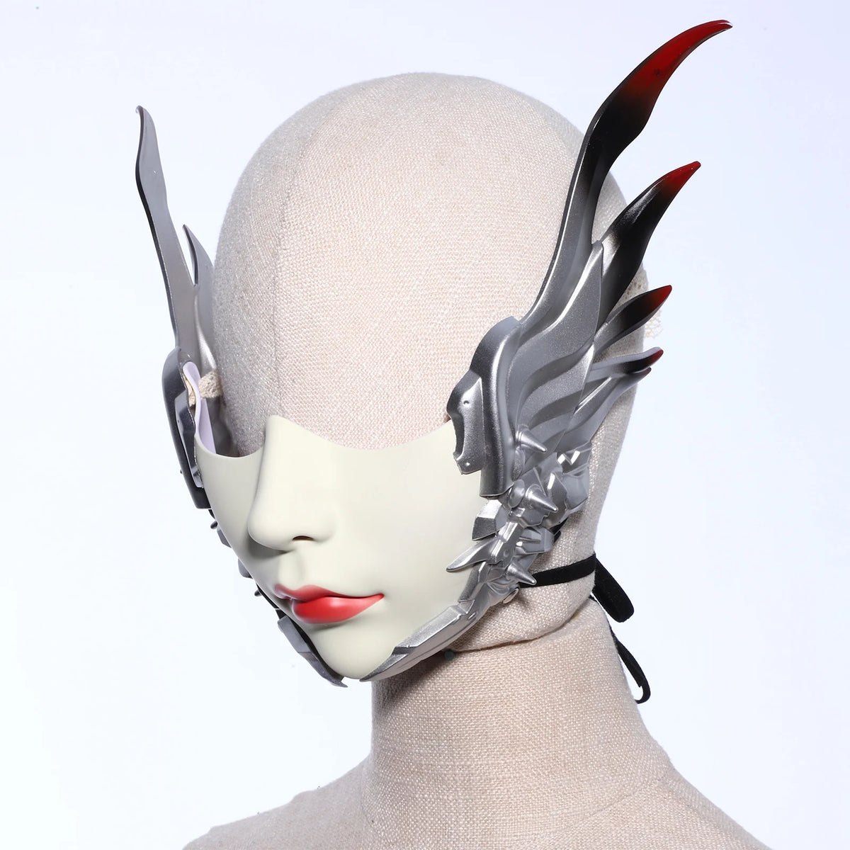 Máscara de cosplay de Halloween Máscaras de mascarada de media cara de resina Máscara de fiesta veneciana para Halloween Carnaval Máscara personalizada Bola de maquillaje