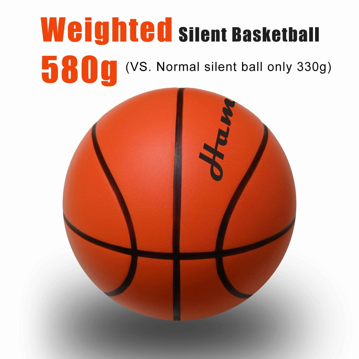 Baloncesto silencioso ranurado talla 7 #   6 #   5 #   Hombres/mujeres/niños Dribble en interiores práctica rebote silencioso suave bola de espuma sin aire sin ruidos