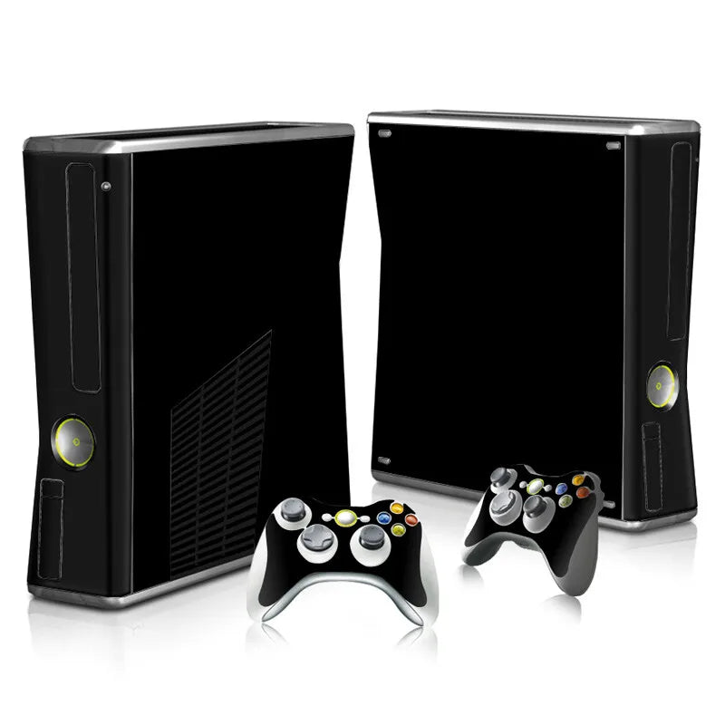 Vinilo Adhesivo Personalizado para Consola Xbox 360 Slim y 2 Controles, Adhesivo Decorativo para Xbox 360 Slim